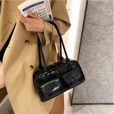 Multi-pocket Design Shoulder Bag