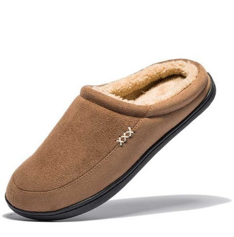 Warm Cotton Slippers Winter Men