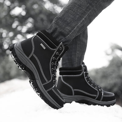 Men Boots Winter Snow Outdoor Ankle Boots