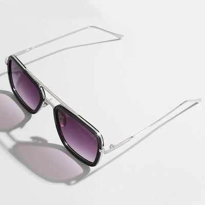 Metal polarized sunglasses