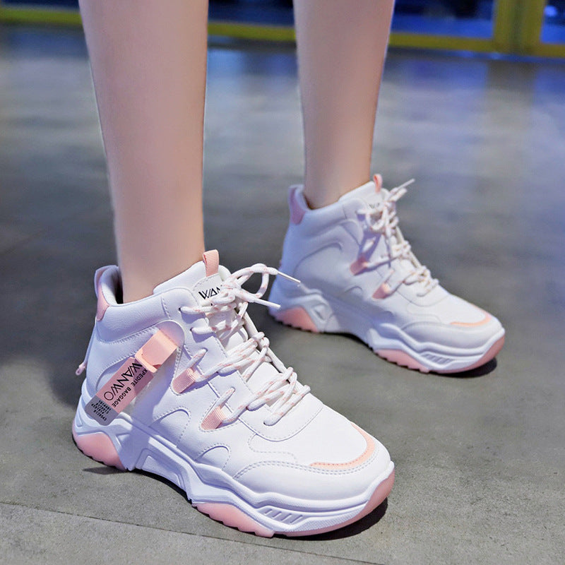 High-top sneakers women