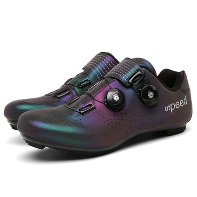 Color-changing Reflective Couple Cycling Shoes Men And Women Road