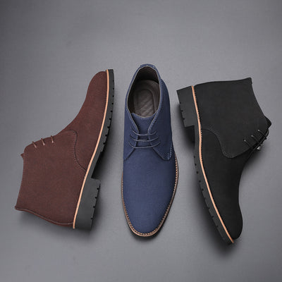 Casual Men's Leather Boots