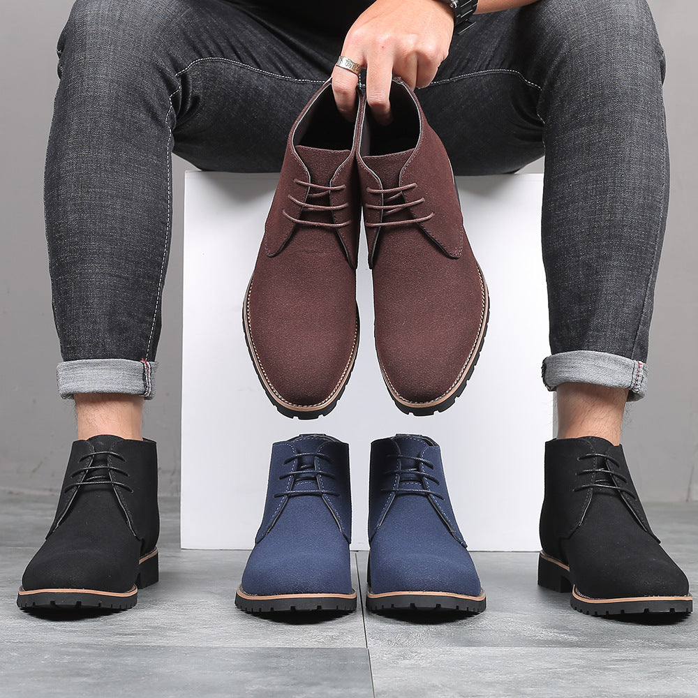 Casual Men's Leather Boots