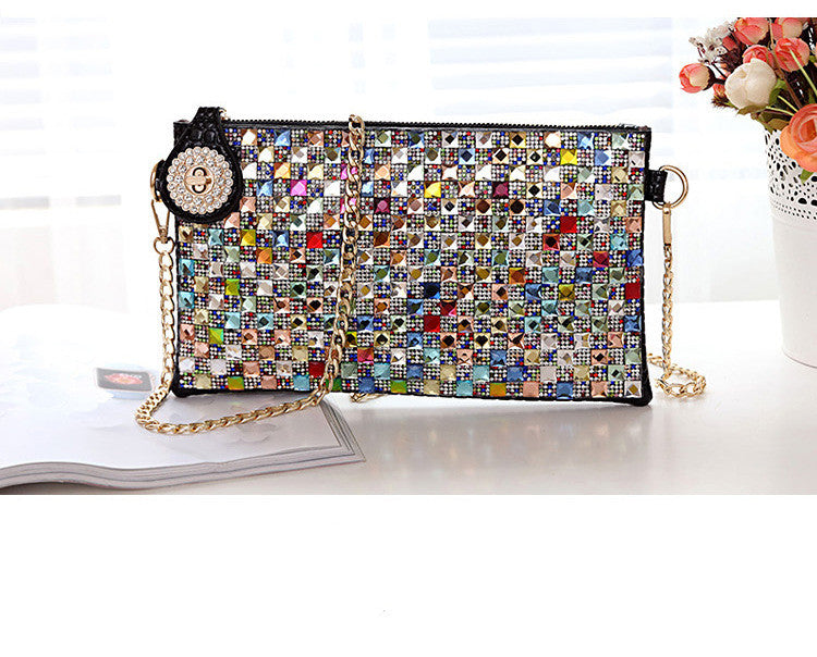 Rhinestone Clutch Bag