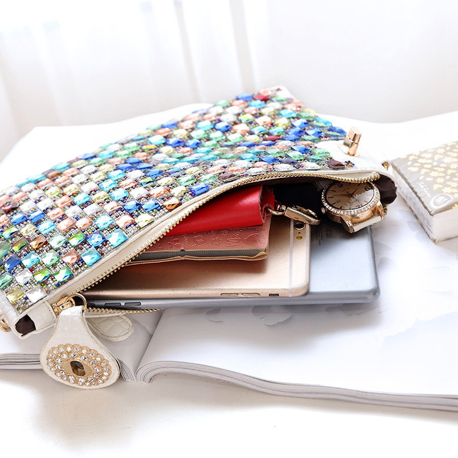 Rhinestone Clutch Bag