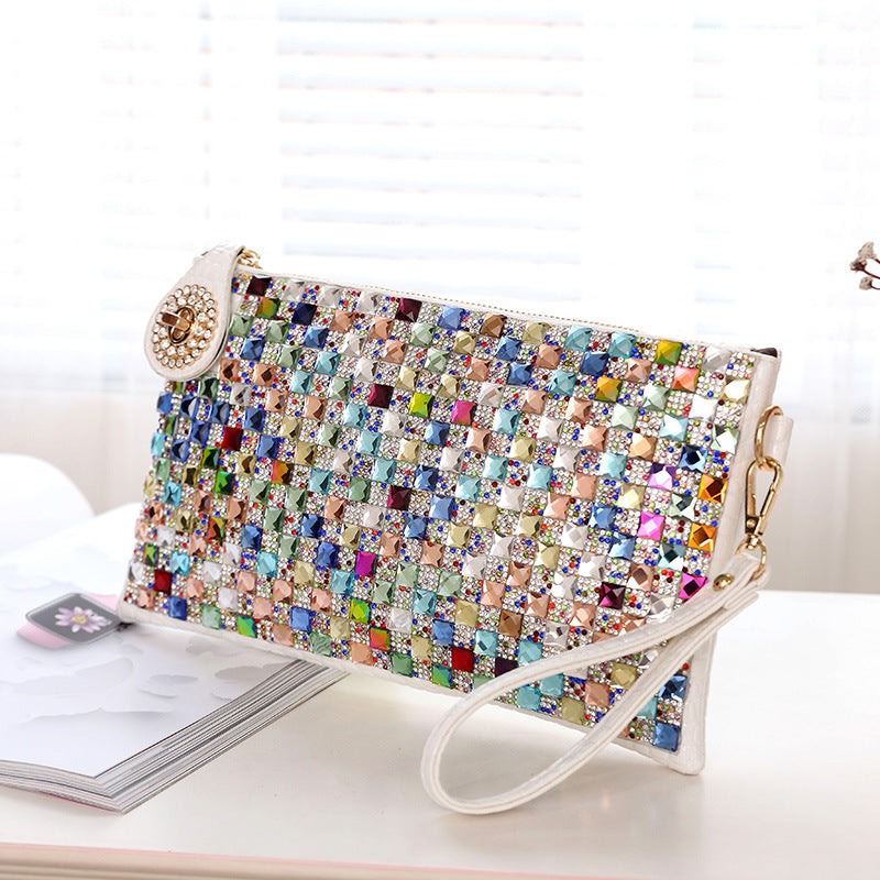 Rhinestone Clutch Bag