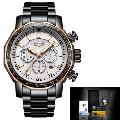 Fashion Trend Waterproof Multi-function Watch