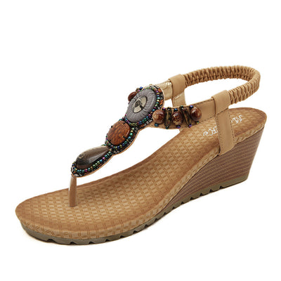 Women's Sandals Beach Seaside Bohemian Retro