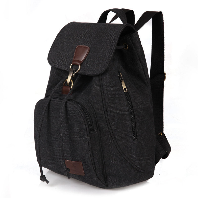 Women Backpack Vintage Canvas Bag