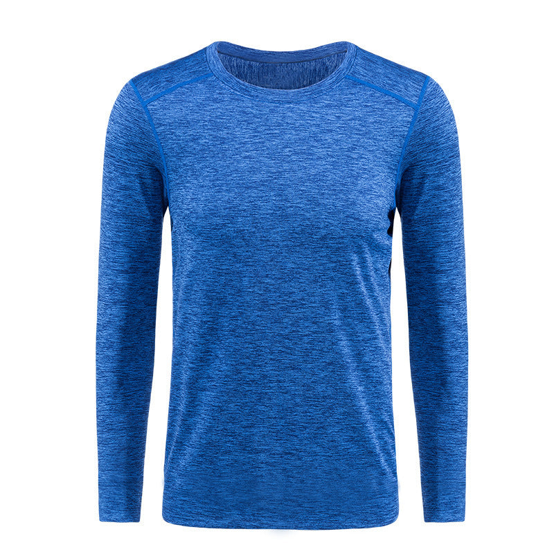 Men's Quick Drying T Shirt Outdoor Sports Running Plus Cashmere Quick Drying Clothes