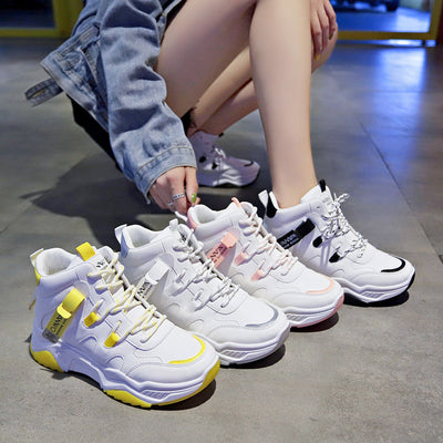 High-top sneakers women