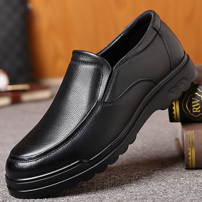 British Comfortable Soft Bottom Casual Men Genuine Leather Shoes