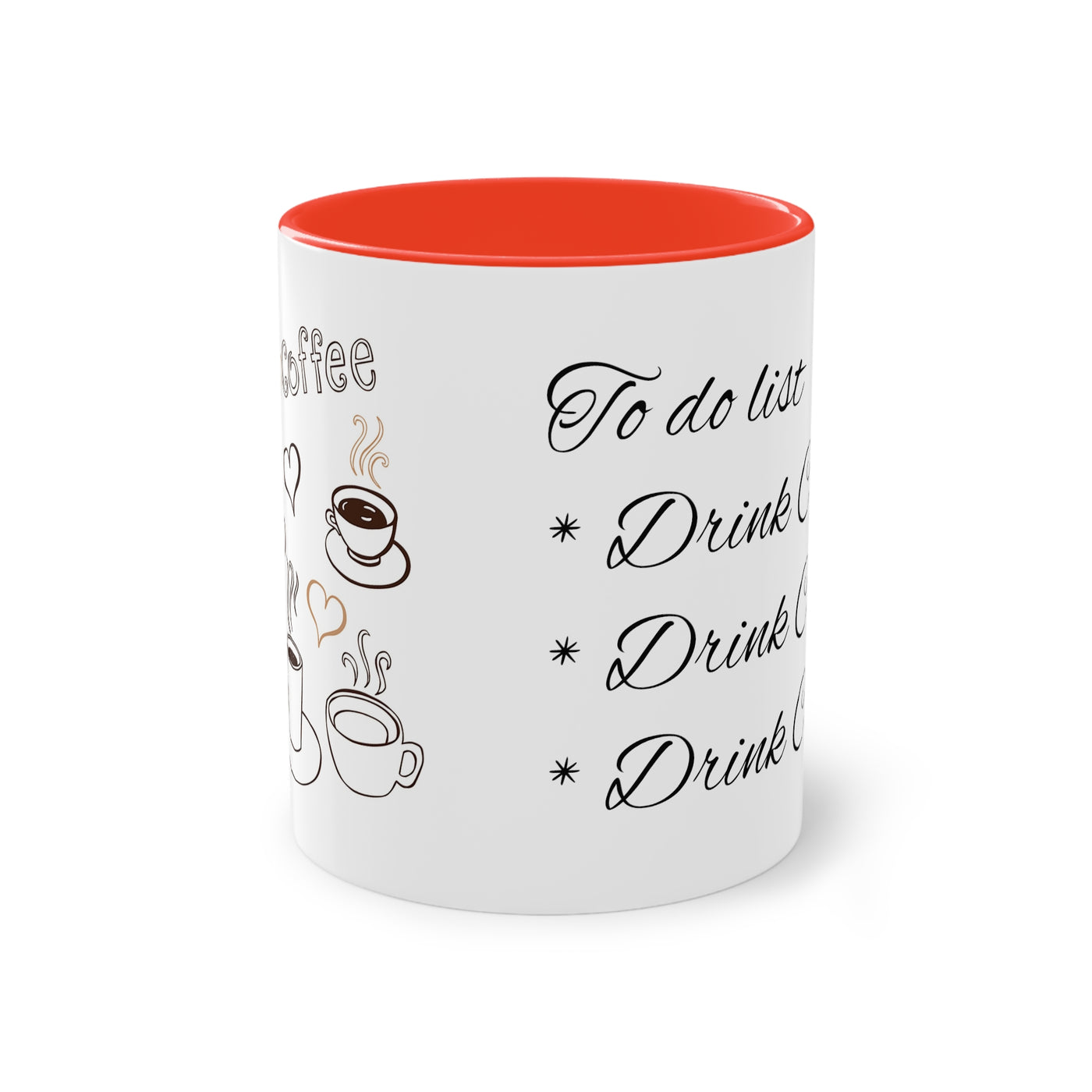 Two-Tone Coffee Mug, 11oz