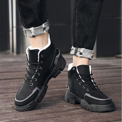 Plush Snow Boots Winter Velvet Thickened Warm Cotton Shoes