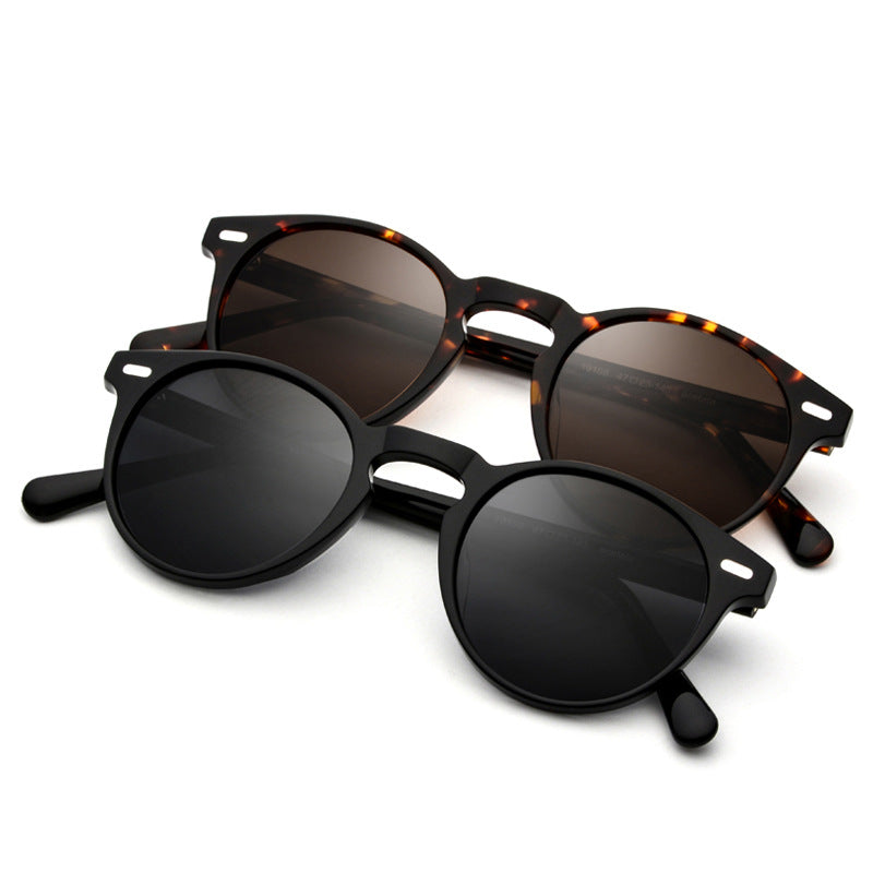 Polarized acetate sunglasses