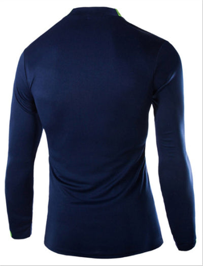 Men's casual long sleeve quick drying clothes