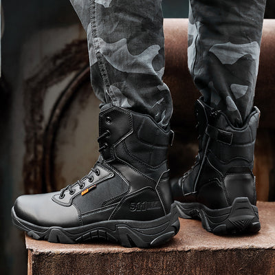 Leather Outdoor Snow Boots For Men