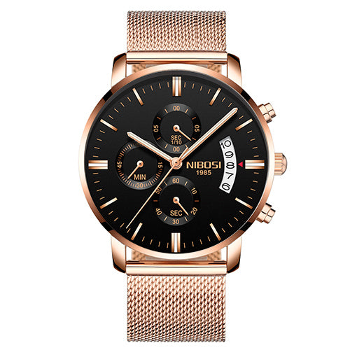 Men Watch Chronograph Sport