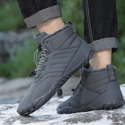 Outdoor Sports Cotton for Men and Women Winter Warm Slip-on Boots