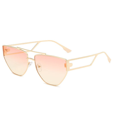 Personalized Alloy Wide Leg Sunglasses