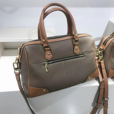 New Trendy High-end Leather Hand-held Messenger Bag