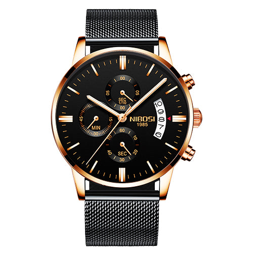 Men Watch Chronograph Sport