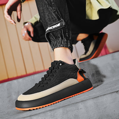 Trendy Color-blocked Sports Shoes