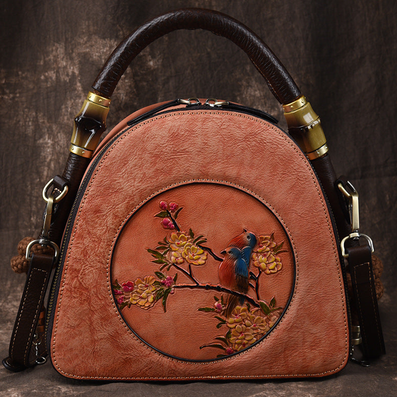 Genuine Leather Handmade Retro Bag