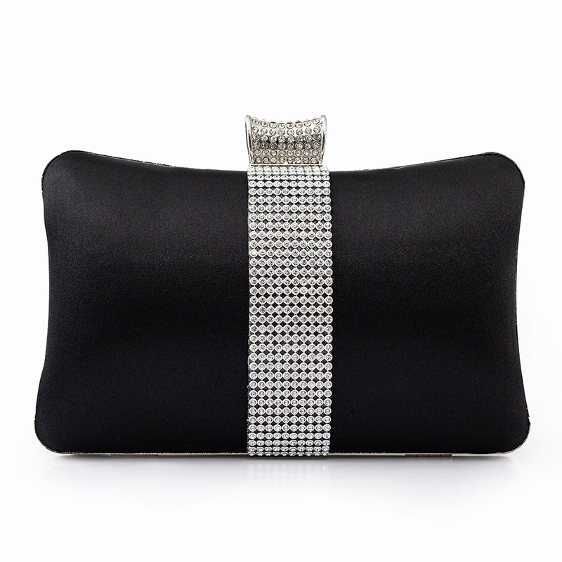 Rhinestone-studded Clutch Bag Banquet Fashion