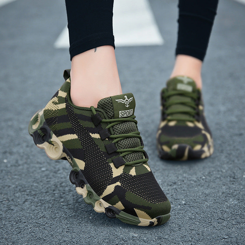 Camouflage Unisex Sports Shoes