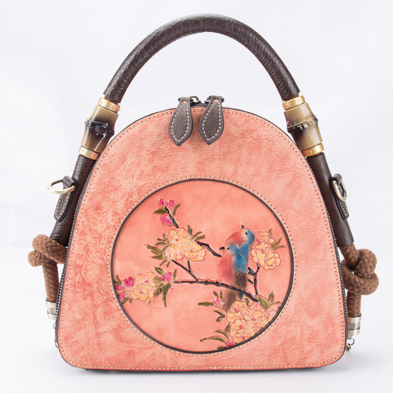 Genuine Leather Handmade Retro Bag