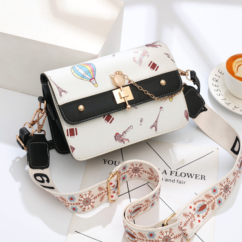 Fashion  Diagonal Cross Lady Bag