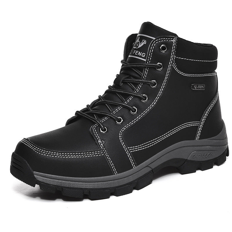 Men Boots Winter Snow Outdoor Ankle Boots