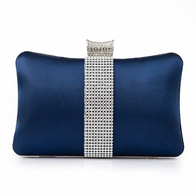 Rhinestone-studded Clutch Bag Banquet Fashion