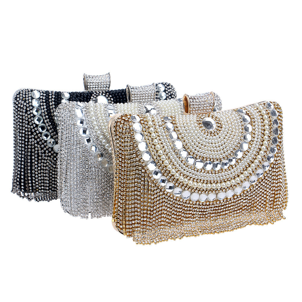 Ladies Banquet Bag Tassel Evening Bag