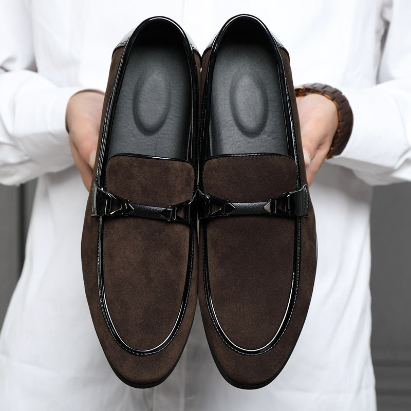 New Men's Business Formal Leisure Slip On