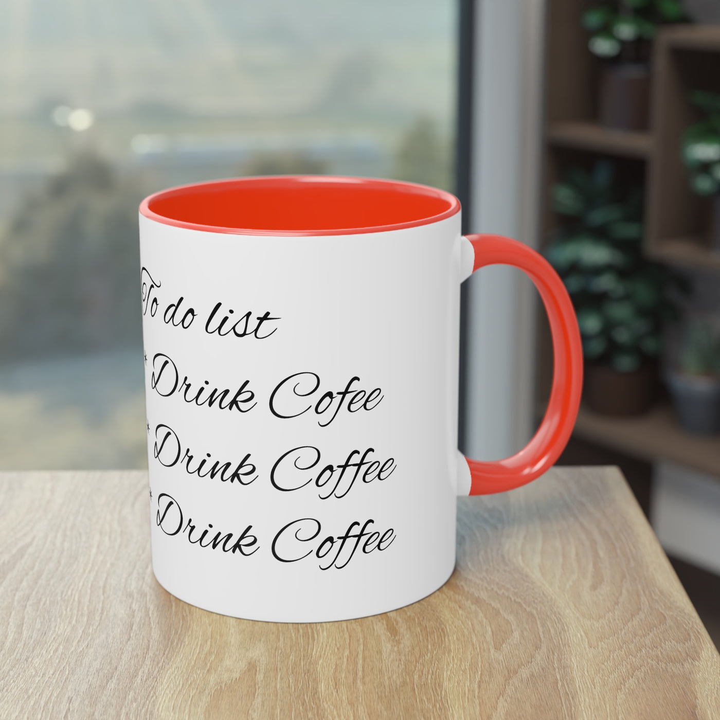 Two-Tone Coffee Mug, 11oz