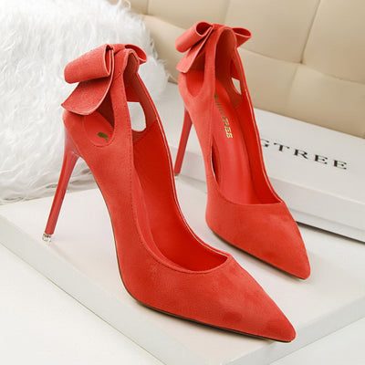 Pointed high heels stiletto