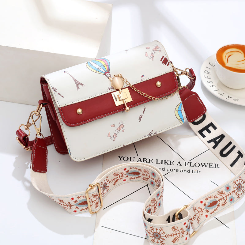 Fashion  Diagonal Cross Lady Bag