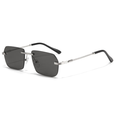 Rimless Sunglasses Thin Leg Thread For Men And Women