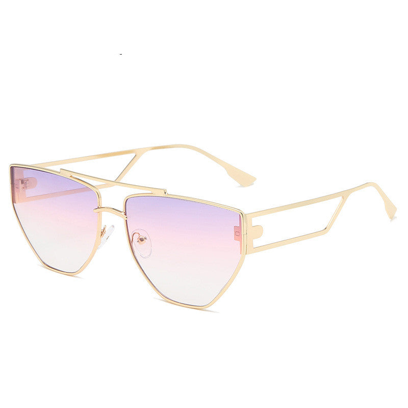 Personalized Alloy Wide Leg Sunglasses