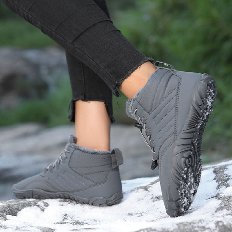 Outdoor Sports Cotton for Men and Women Winter Warm Slip-on Boots