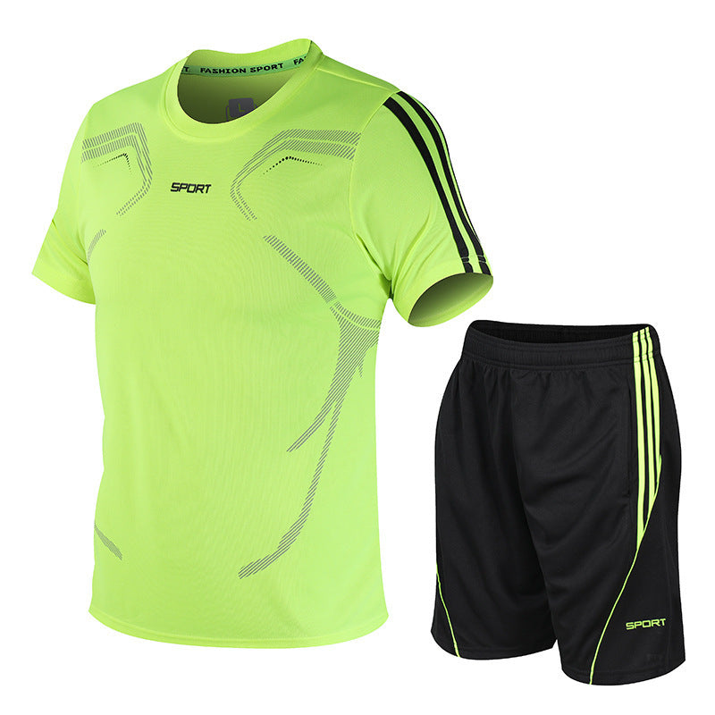 Men's Sets Summer Sportswear T-Shirts And Shorts Track Suit