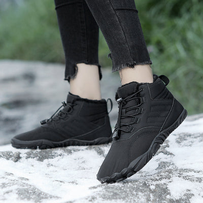 Outdoor Sports Cotton for Men and Women Winter Warm Slip-on Boots