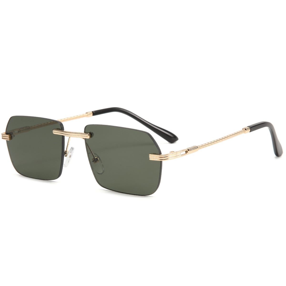 Rimless Sunglasses Thin Leg Thread For Men And Women