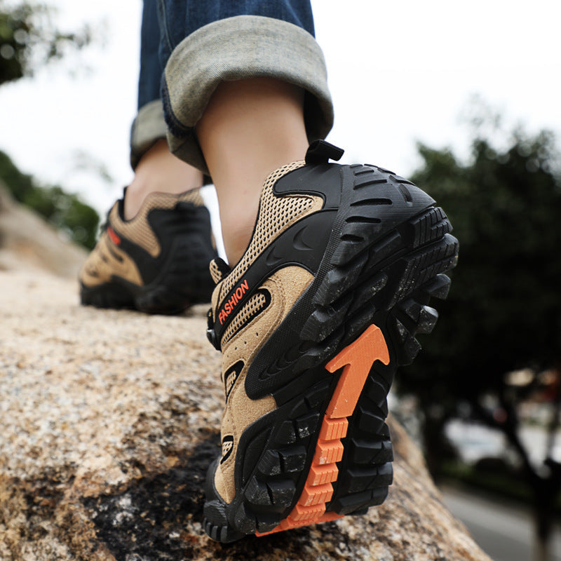 Outdoor Hiking Boots Men Summer Breathable