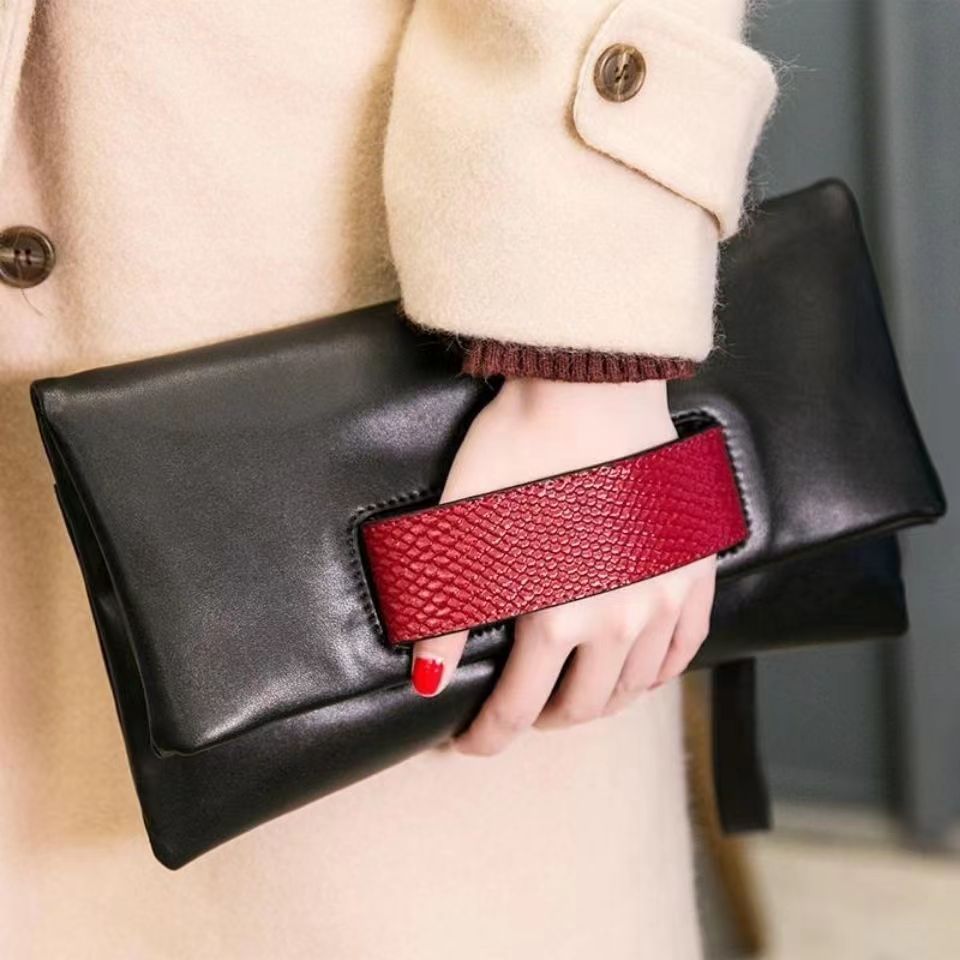 Genuine Leather Clutch Bag