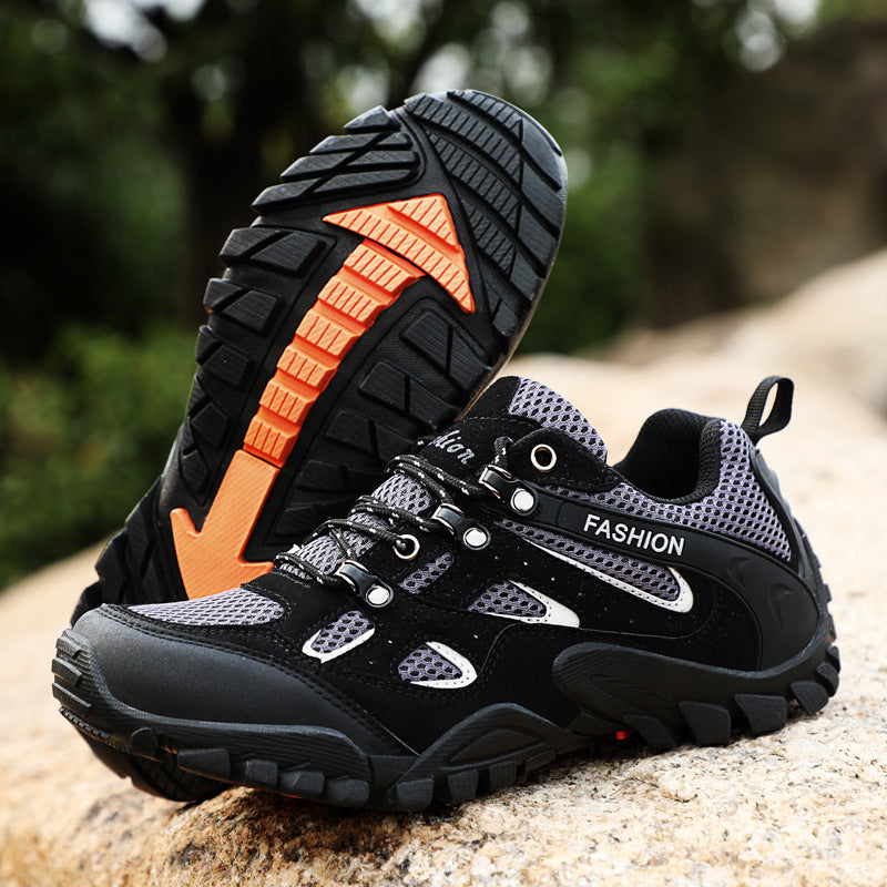 Outdoor Hiking Boots Men Summer Breathable