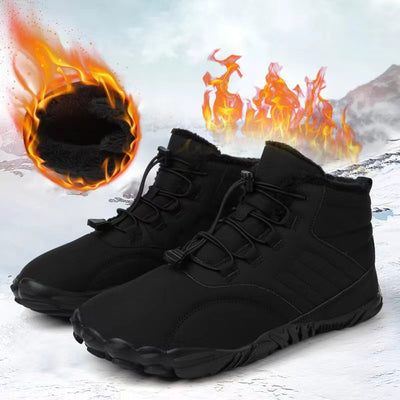 Outdoor Sports Cotton for Men and Women Winter Warm Slip-on Boots